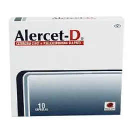 ALERCET D CAJA X 10 CAPSULAS - Ecofarma
